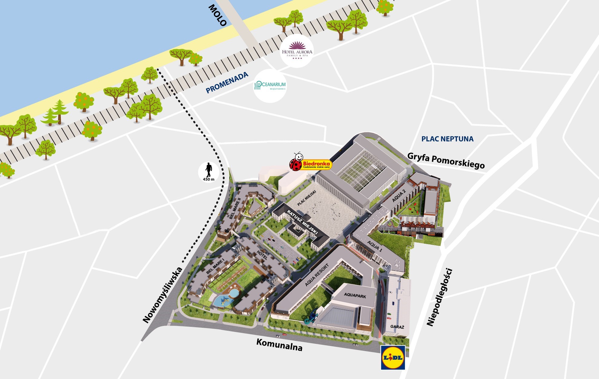 mapka_belmarev3_05-2022 Aparthotel Bel Mare - znajdź apartament 